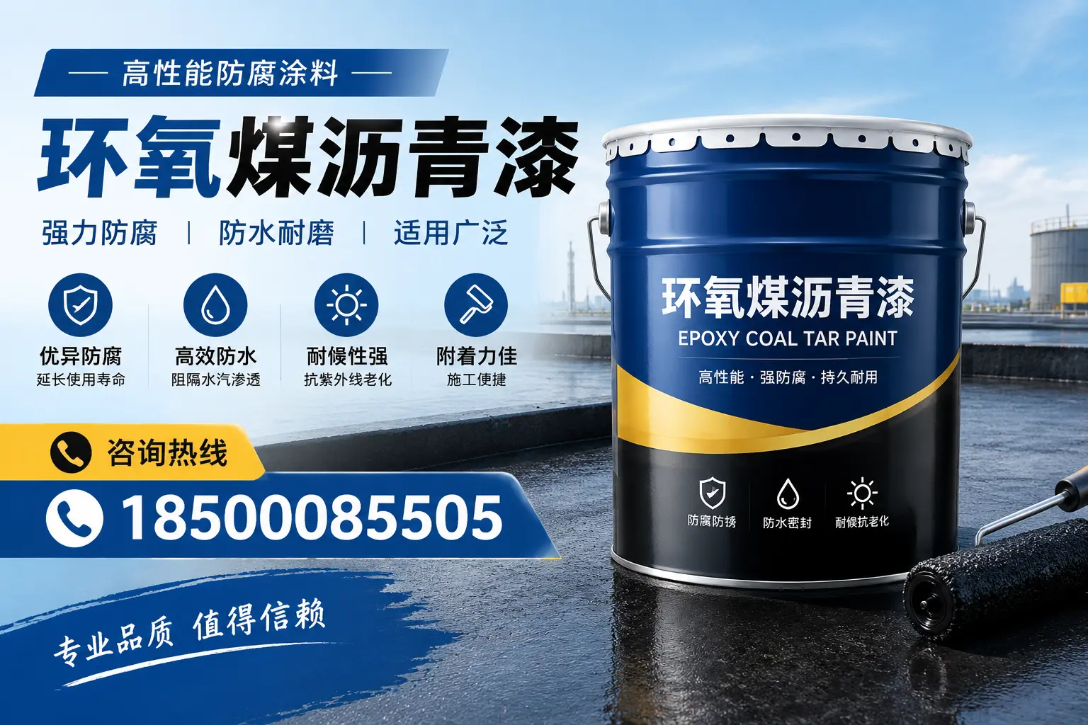 环氧煤沥青漆的主要成分与功能，南充用户深度了解